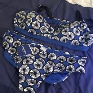 Marimekko for Target bikini, top 2X, bottoms 1X